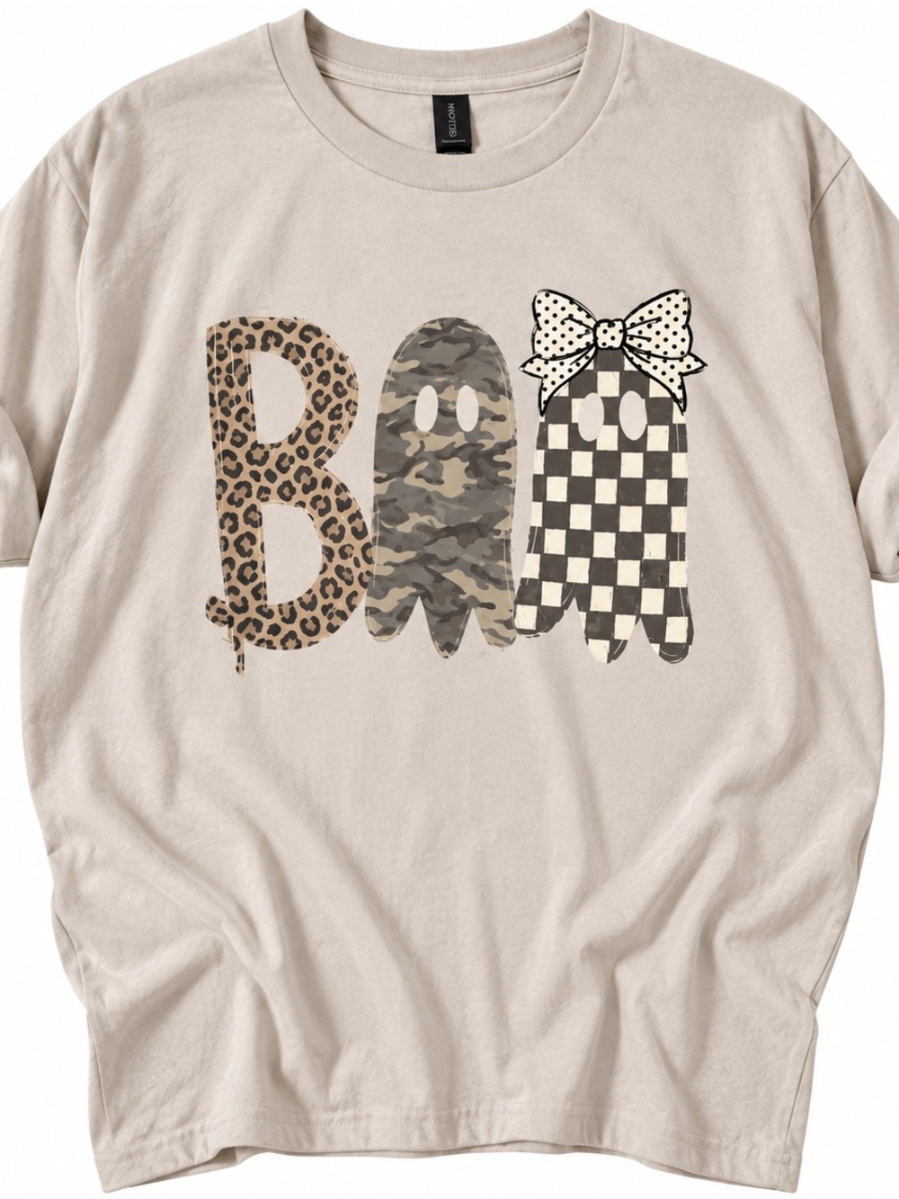 Adult 3XL NWOT Camo Boo Graphic Tee